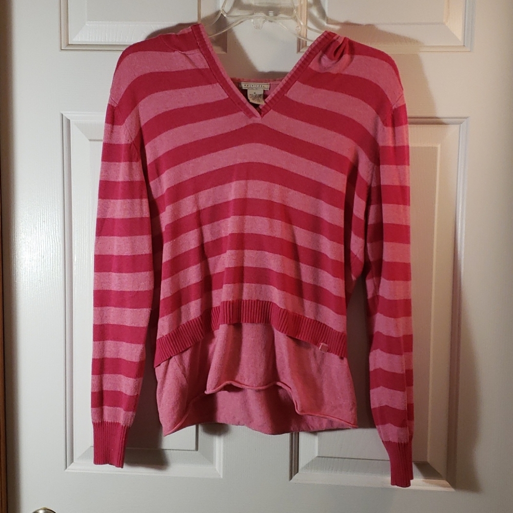 2 tone pink sweater